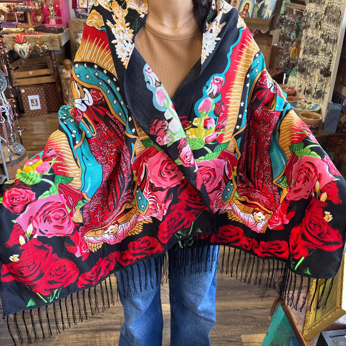 Floral OLG Shawl