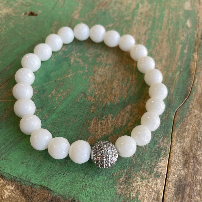 White / Silver