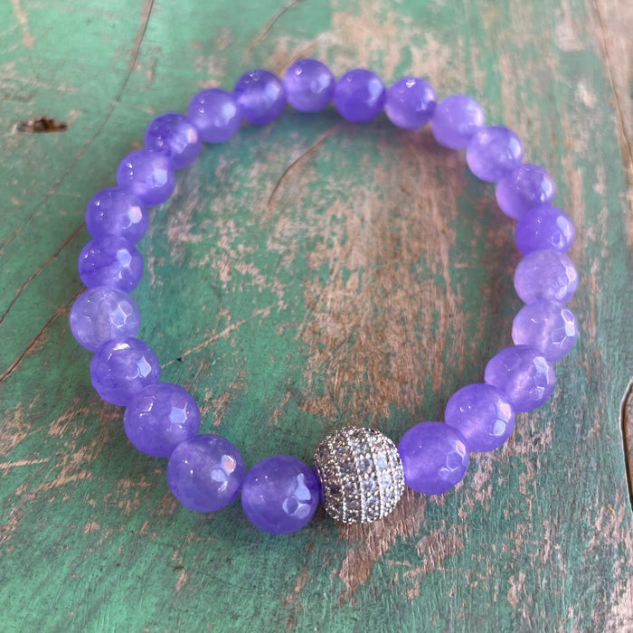 Puple / Silver