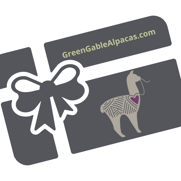Gift Card - Green Gable Alpacas