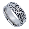 Gold Diamond Back Phil 4:13 Ring