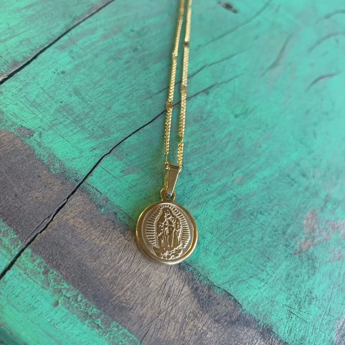 Gold Faith Necklace
