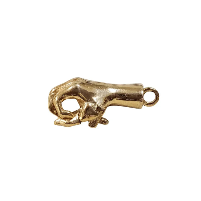 Gold Filled Hand Charm Holder Lobster Clasp | Necklace Findings - K Jewelry Accessories
