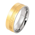 Gold "Man of God" Ring