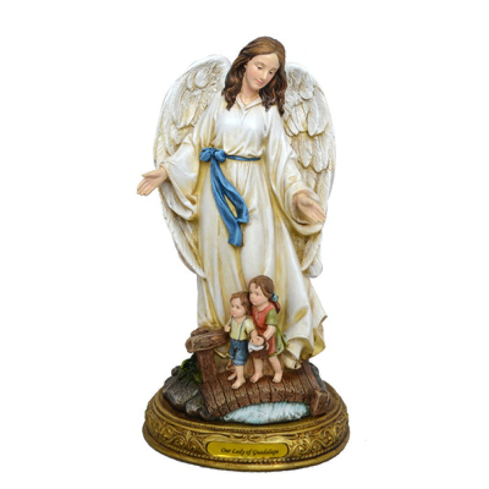 Guardian Angel 8" Statue