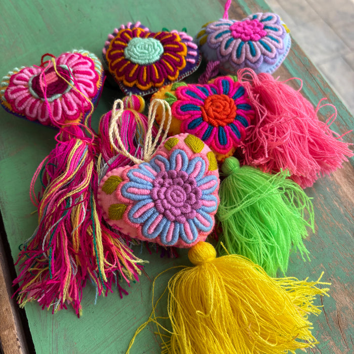 Heart Tassel Blessings