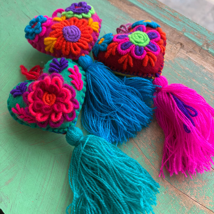 Heart Tassel Blessings