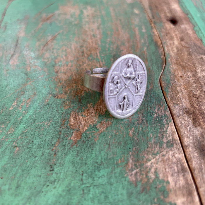 Silver Plated Adjustable Rings