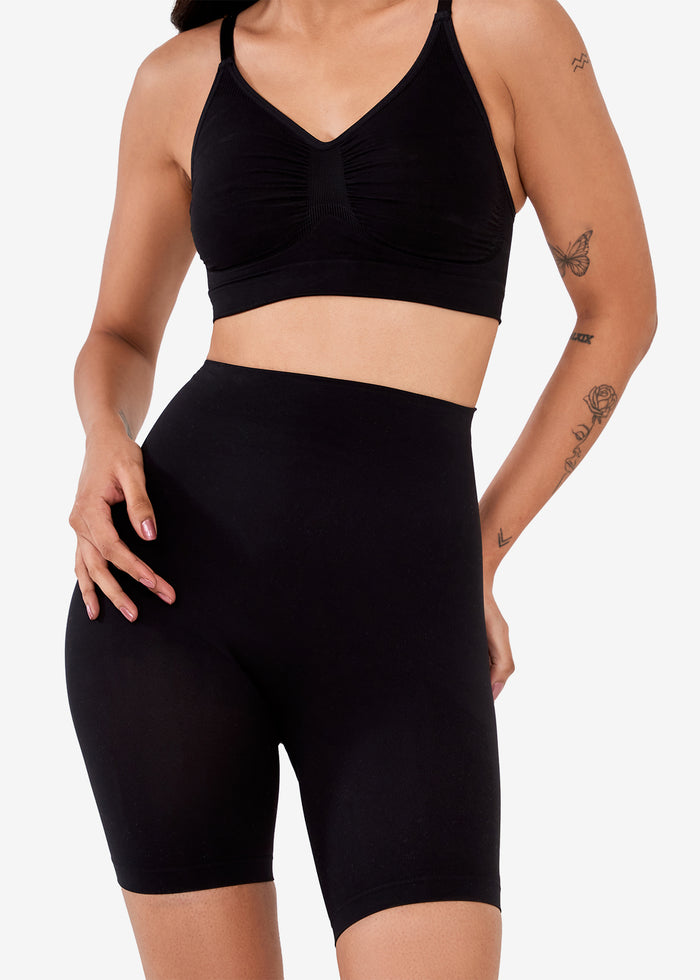 black color shaper short for women