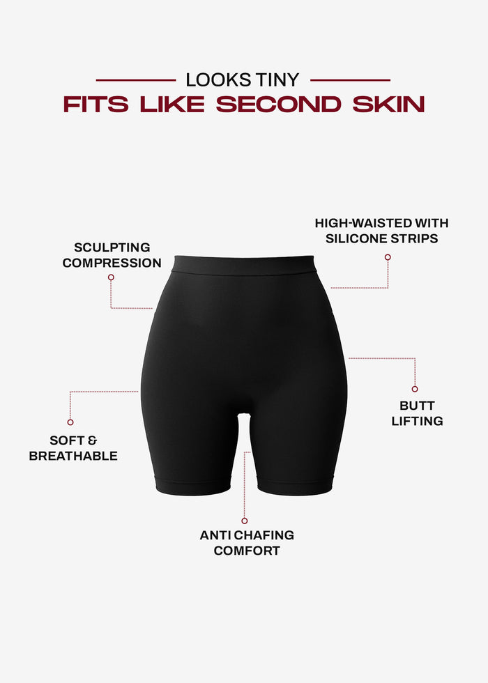 Invogue's intense high waisted shaper shorts features
