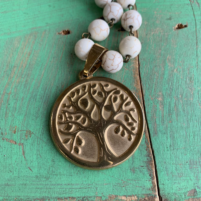 Ivory Tree of Life Necklace