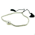 keshi pearl tassel anklet