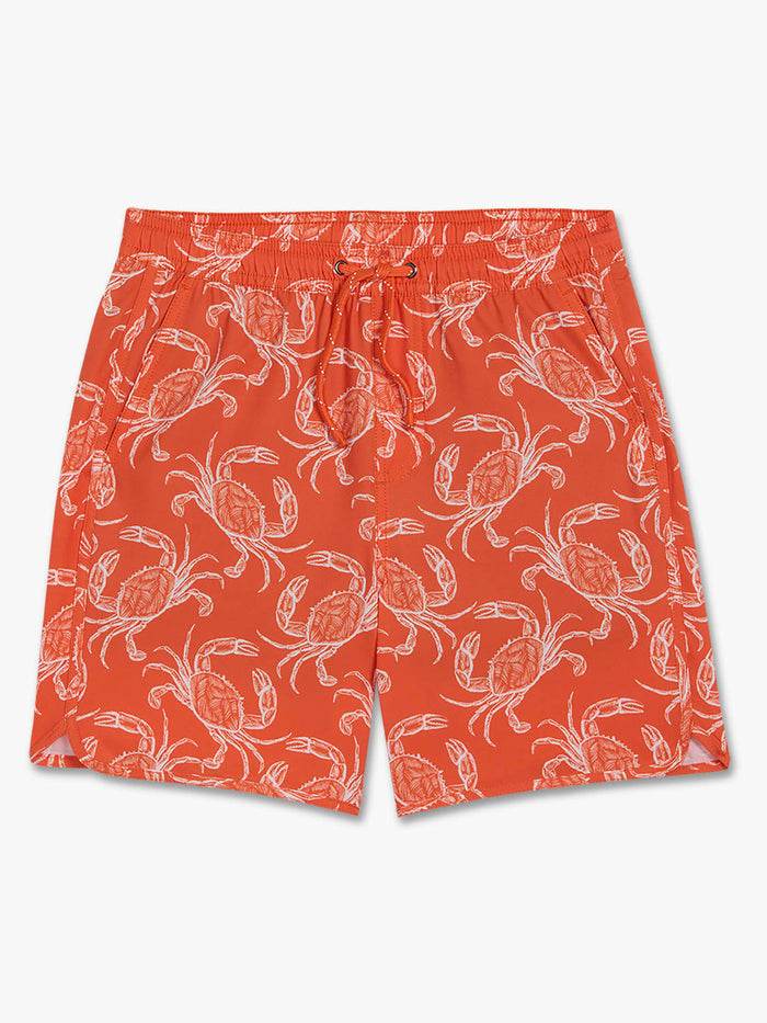 Kids Anchor Trunk | Orange Crabs