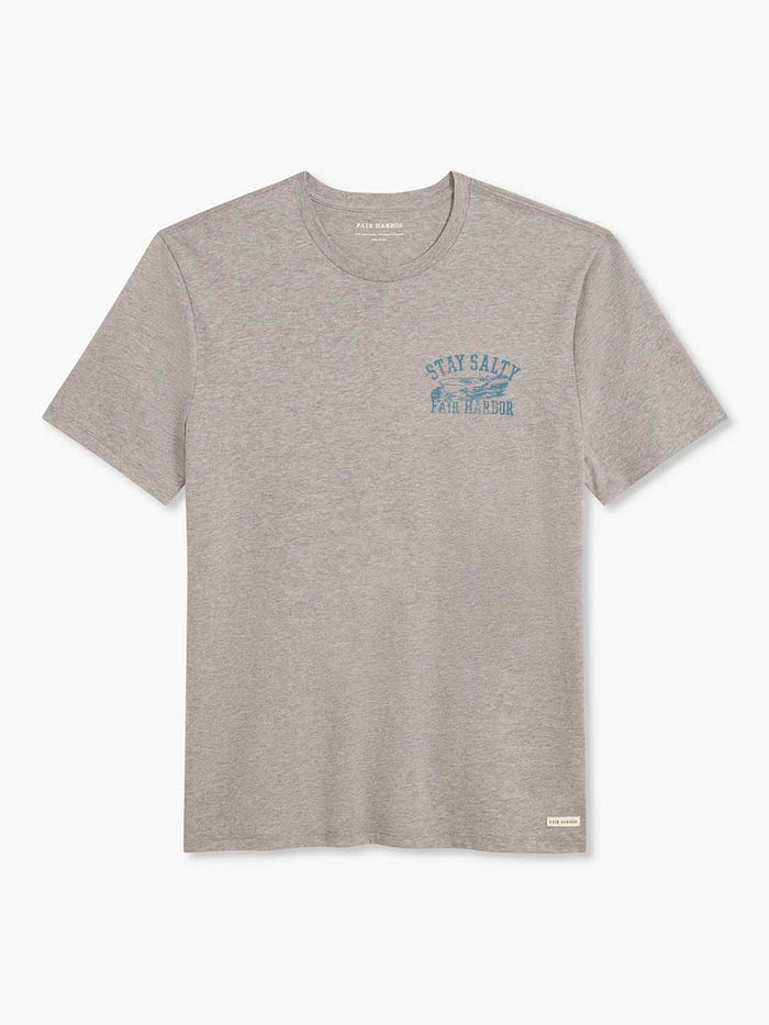 Kismet Graphic Tee | Boat Adventure - Heather Grey
