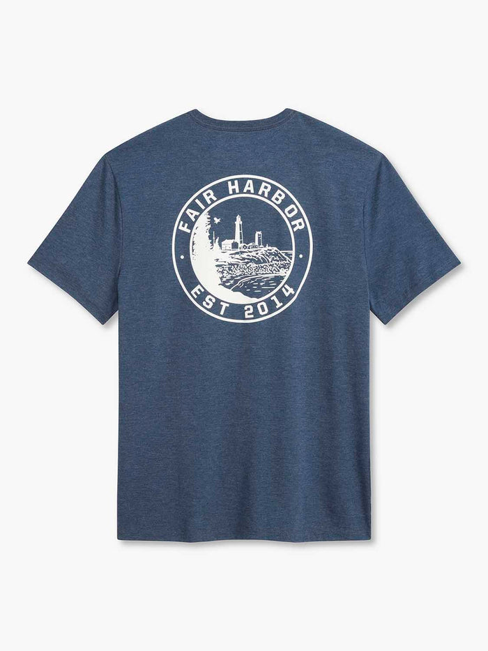 Kismet Graphic Tee | Lighthouse Stamp