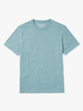 Heather light green kismet t-shirt on a white background
