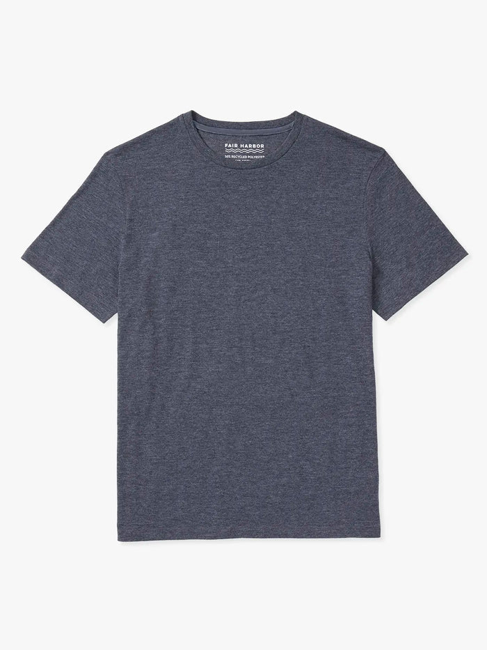 Navy blue kismet t-shirt on a white background