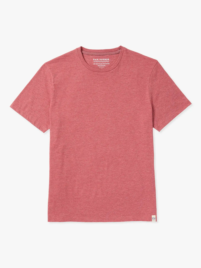 Red kismet t-shirt on a white background