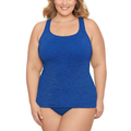 Krinkle Scoop Neck One Piece 70080X
