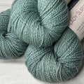 Lady Slipper Fingering Weight Yarn | Spring Rain - Green Gable Alpacas