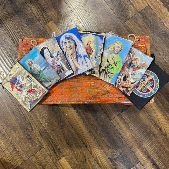 Large Rosary Pouches of Saints