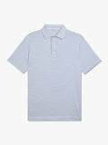 Lisle Polo | Coastal Blue Stripe