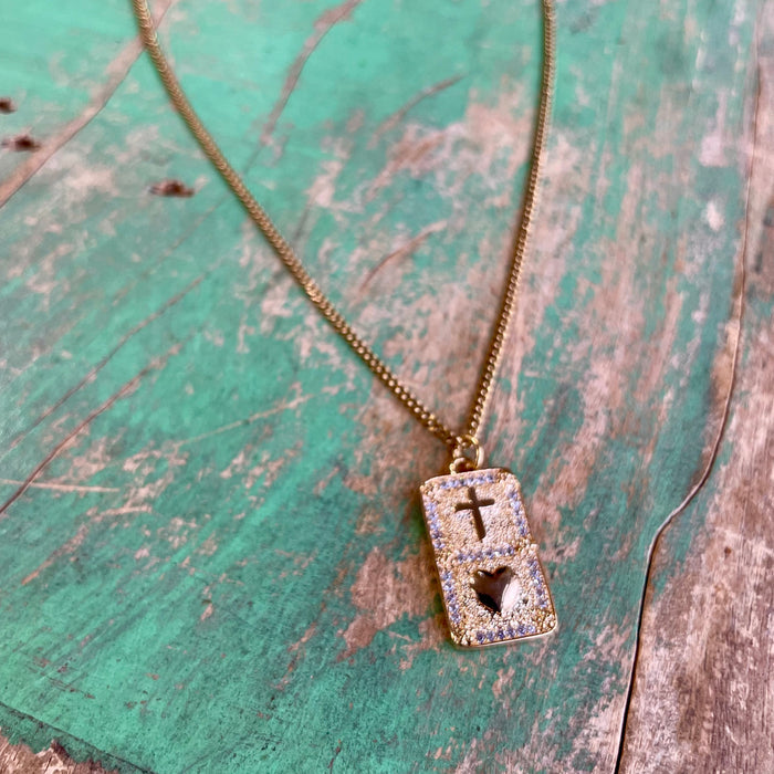 Love and Honor Jesus Chain Necklace