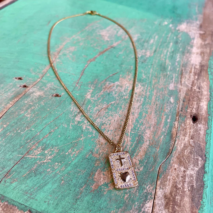 Love and Honor Jesus Chain Necklace