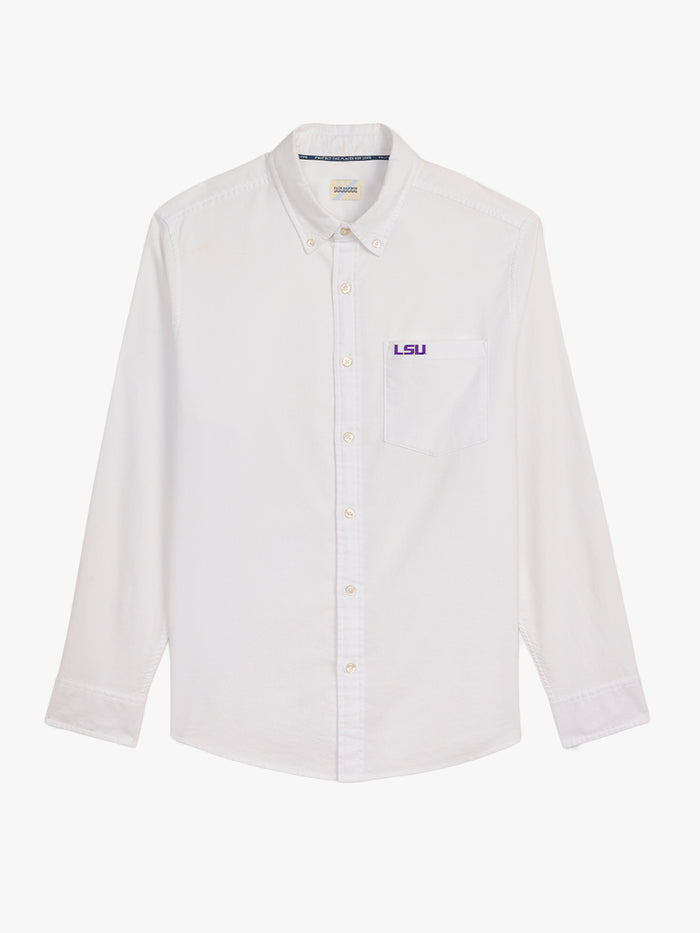 LSU Salty Oxford | White