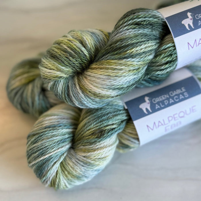 Malpeque Ebb DK Yarn | Cabo de roca - Green Gable Alpacas