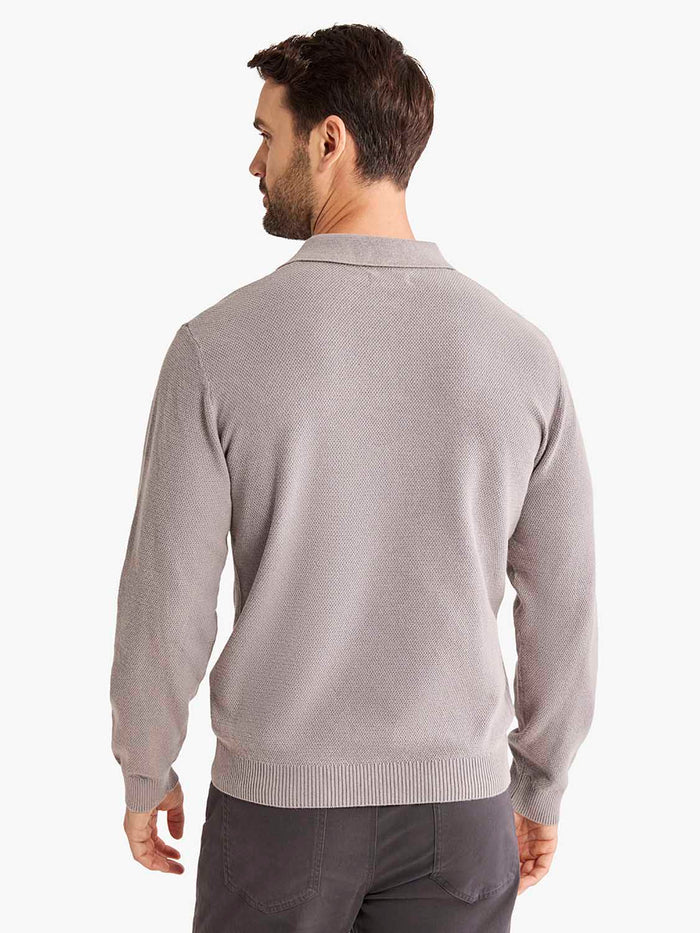 Mariner Long Sleeve Polo | Seastone