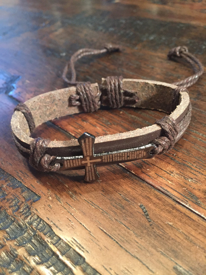Men's Padre Nuestro (Lord's Prayer) Bracelet