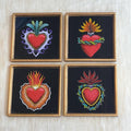 Milagro Heart Coasters Set
