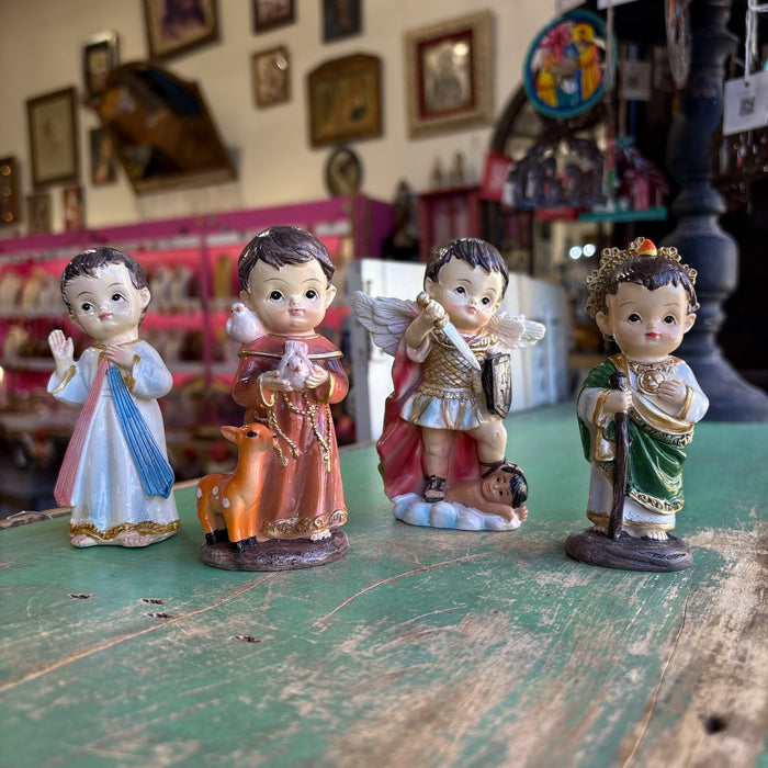 Miniature 4" Statues