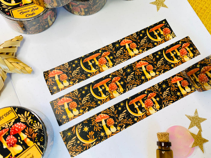 Mystic Mushroom Washi Tape 10m x 20mm