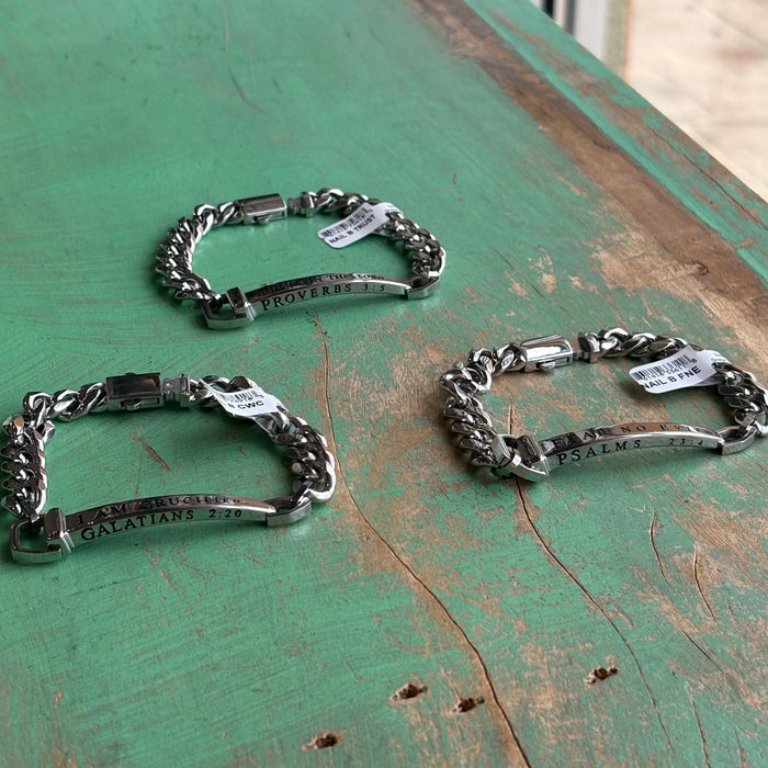 Nail Of The Cross Bible Verse Bracelet