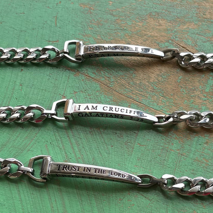 Nail Of The Cross Bible Verse Bracelet