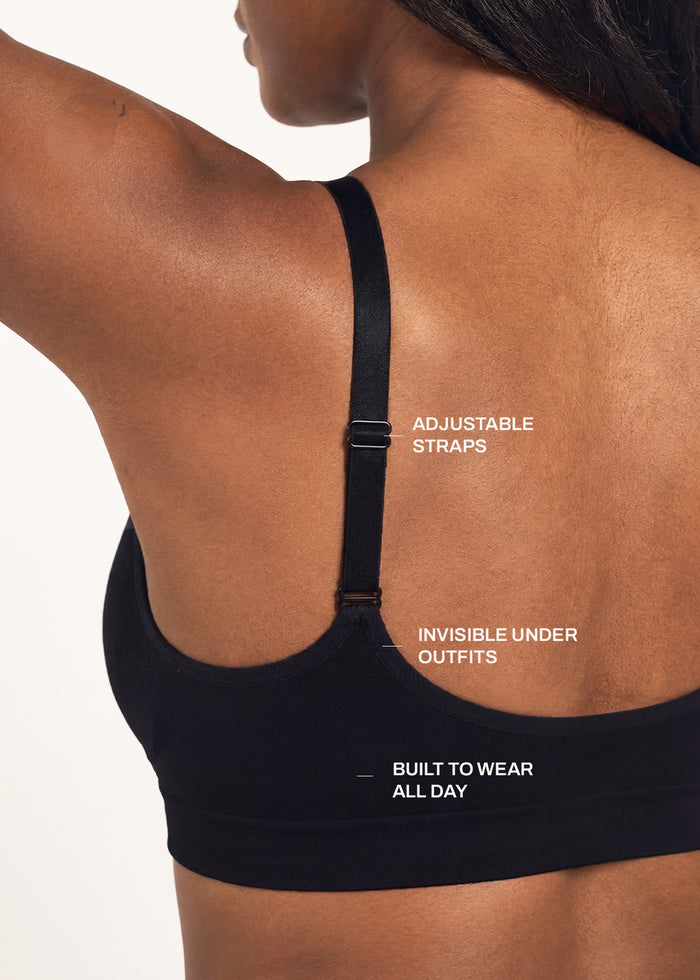 Non Padded Wireless Shaping Bra Features