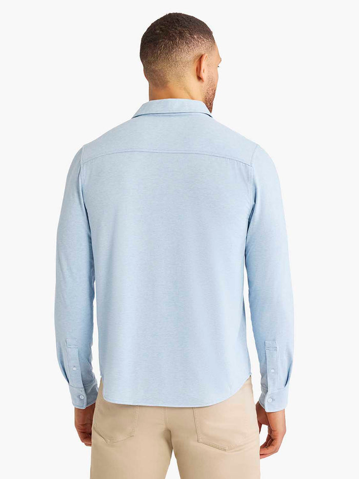 Norwood Long Sleeve Button Up | Light Blue