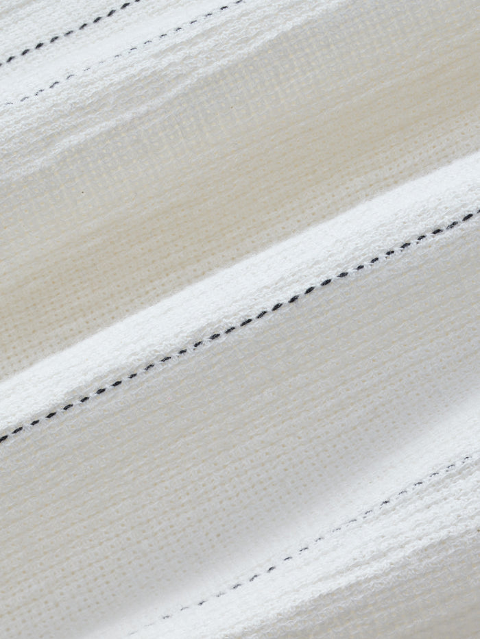 Oasis Textured Shirt | Shell Stripe