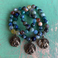 OLG 3D Charm Serenity Agate Bracelet