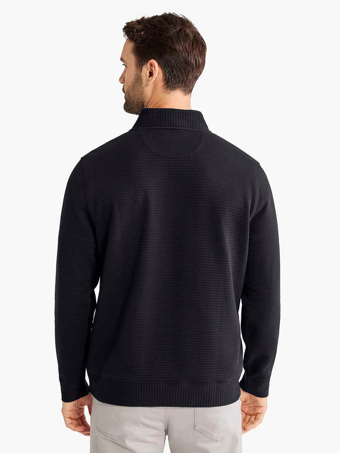 Overlook Quarter Zip | Black