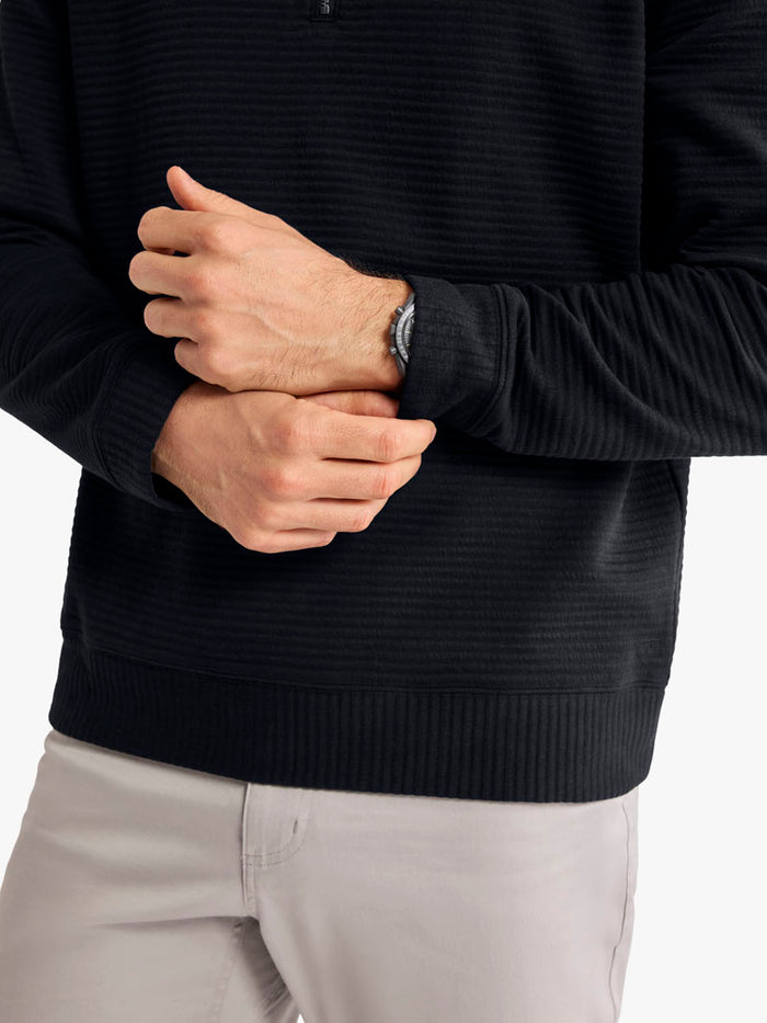 Overlook Quarter Zip | Black