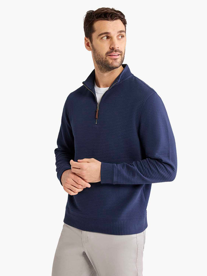 Overlook Quarter Zip | Navy