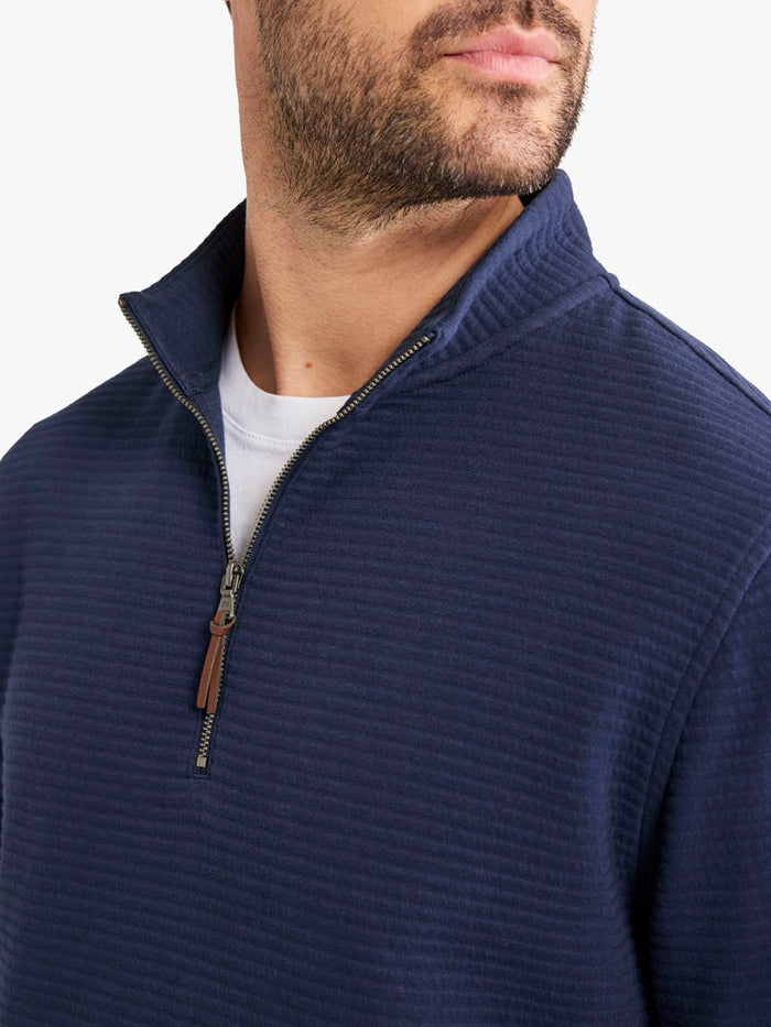 Overlook Quarter Zip | Navy