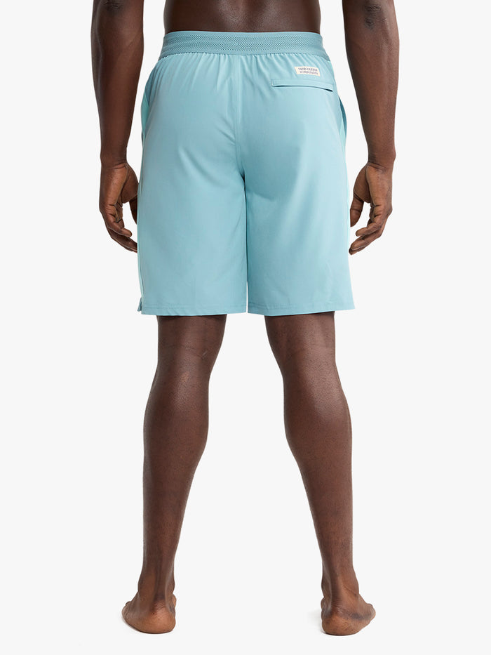 Ozone Short | Bay Blue Stripe