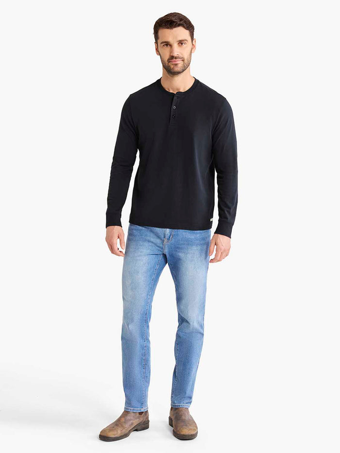 Pacific Henley | Black