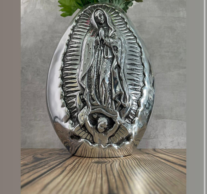 Pewter OLG Vase