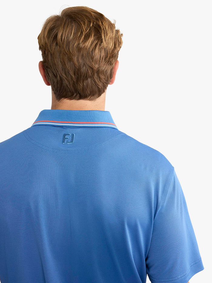 Pique Polo | Ocean Blue