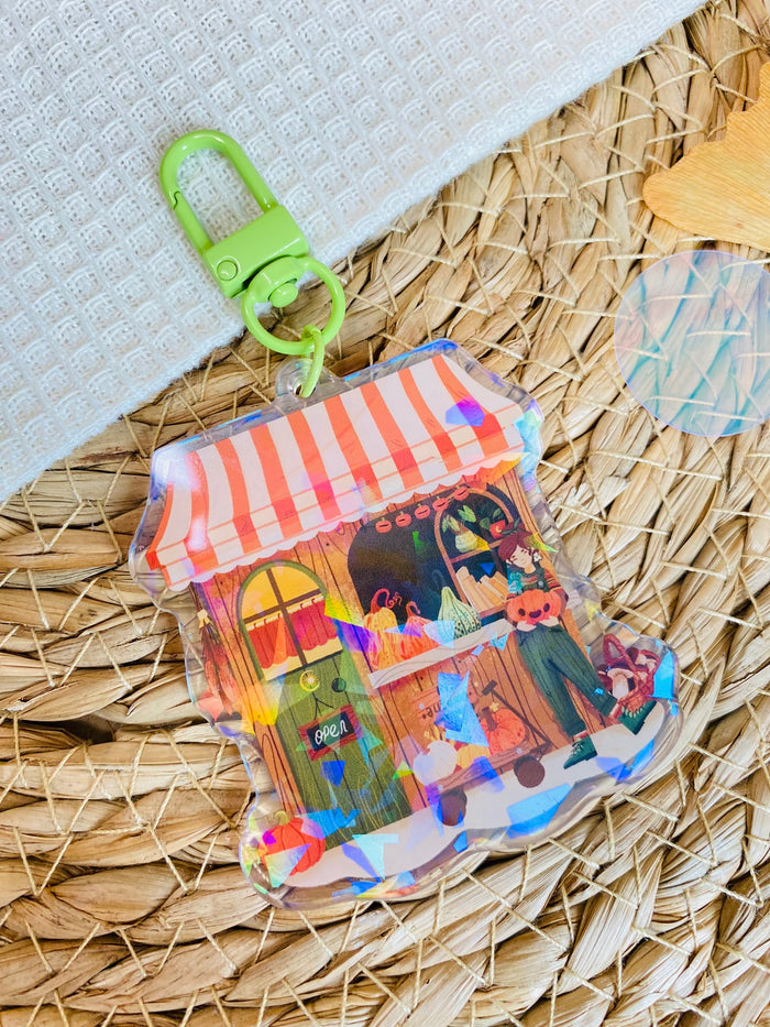 Pumpkin Patch Keycharm